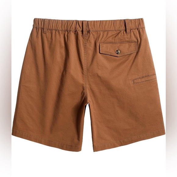 Men's Classic Fit 7" Cotton Casual Shorts Elastic Waistband 36W maamgic - Picture 2 of 16